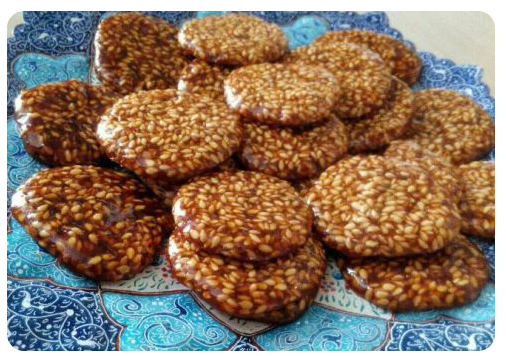 آموزش گام به گام پخت کوکی کنجدی